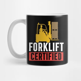 Forklift Certified Mug